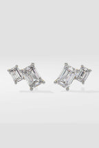 Emerald Duo Studs