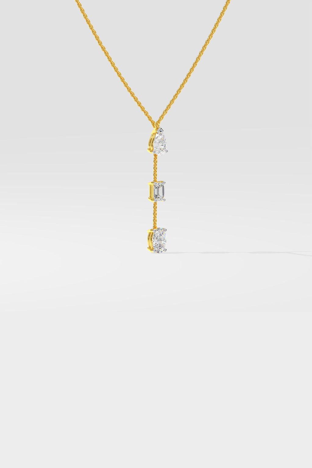 Trio Drop Necklace