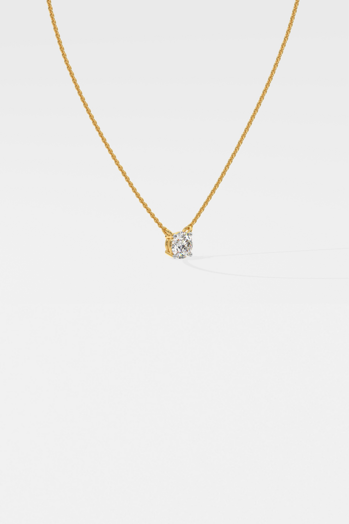 0.75 ct Solitaire Necklace
