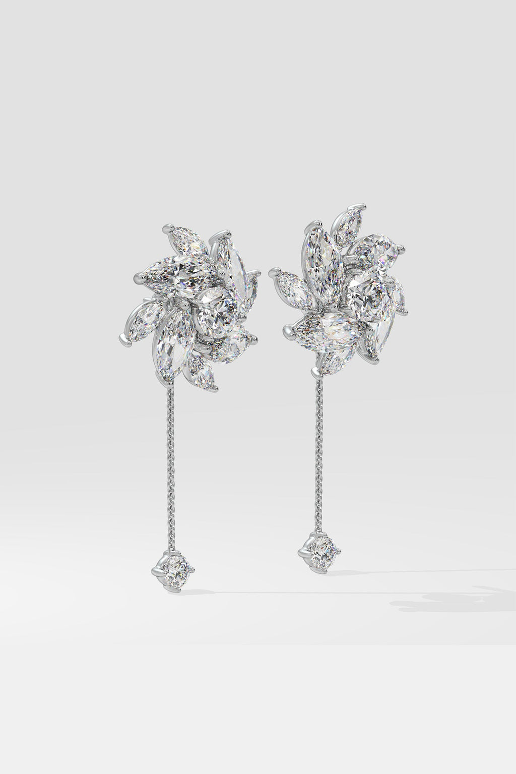 Fire Spiral Drop Danglers