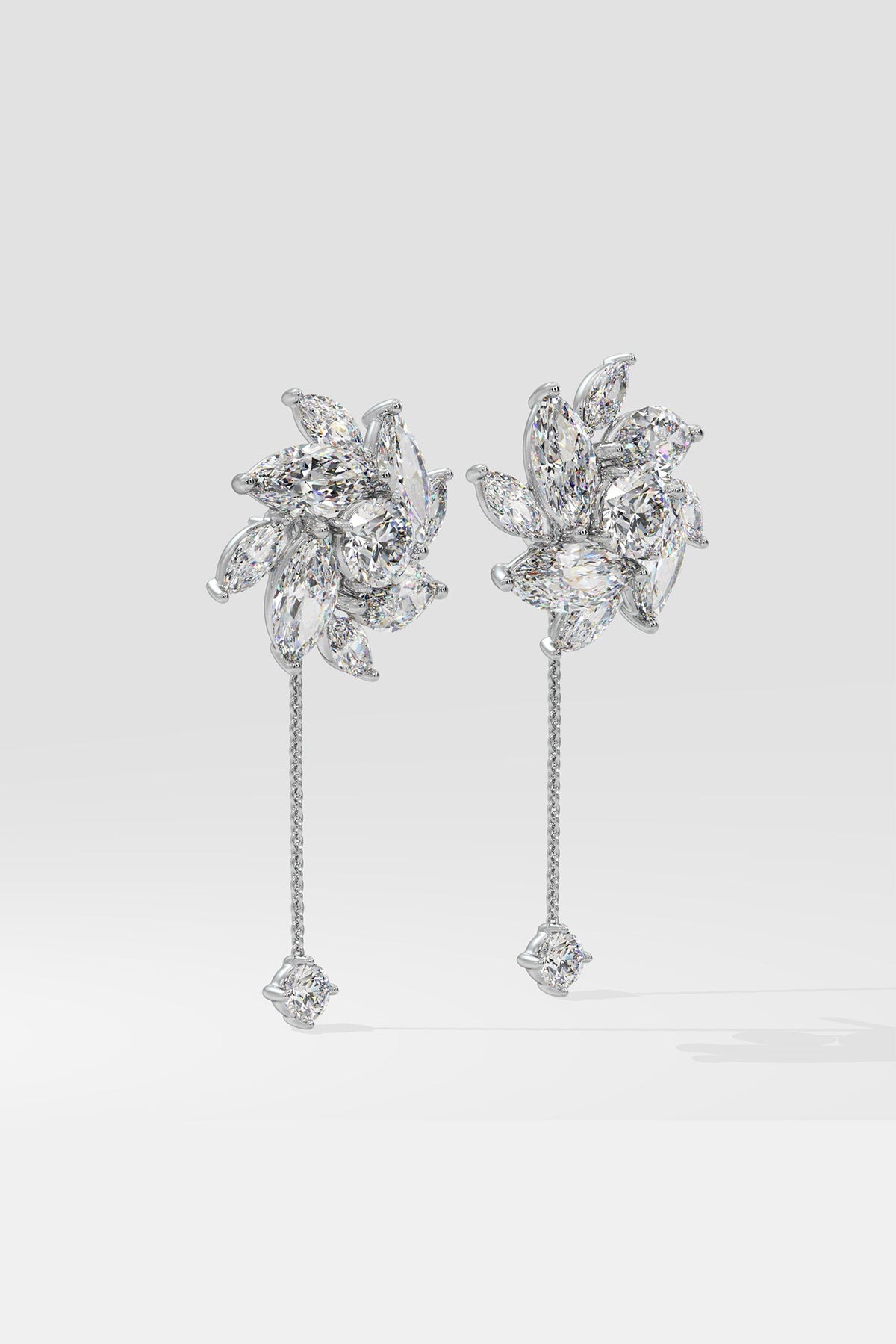 Fire Spiral Drop Danglers