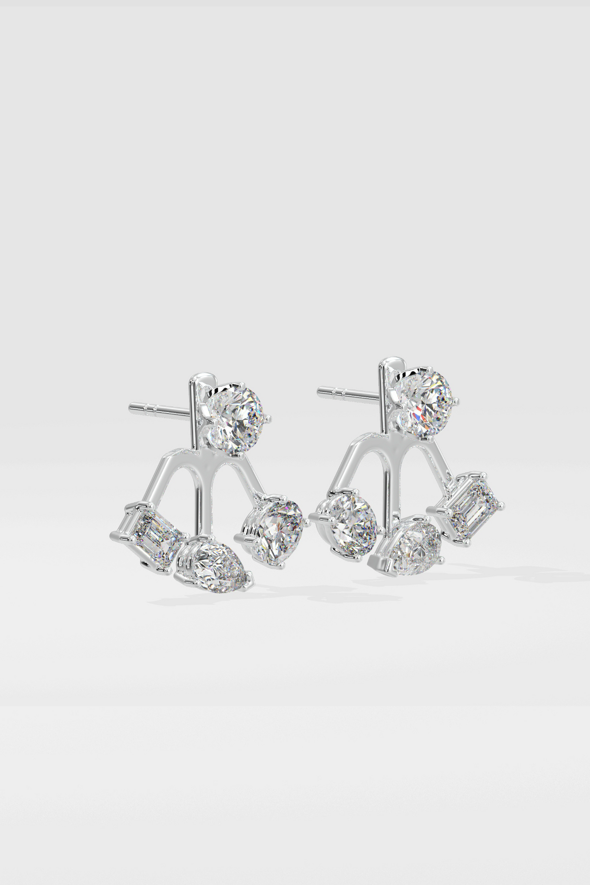 Front & Back Earrings