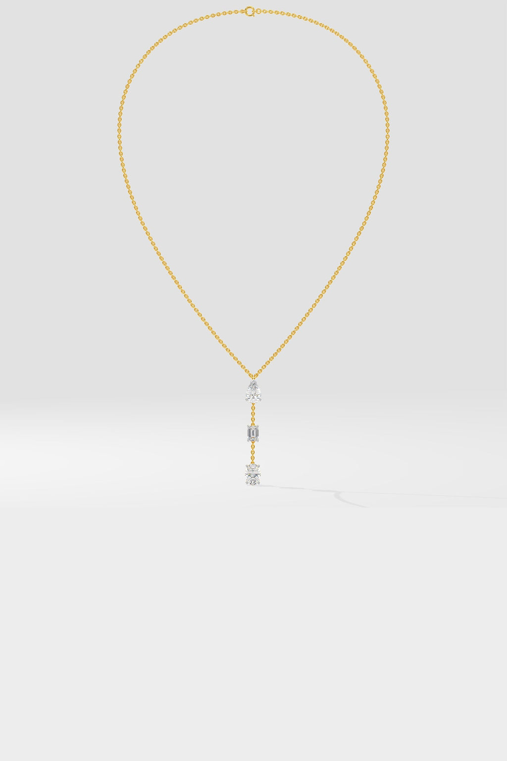 Trio Drop Necklace