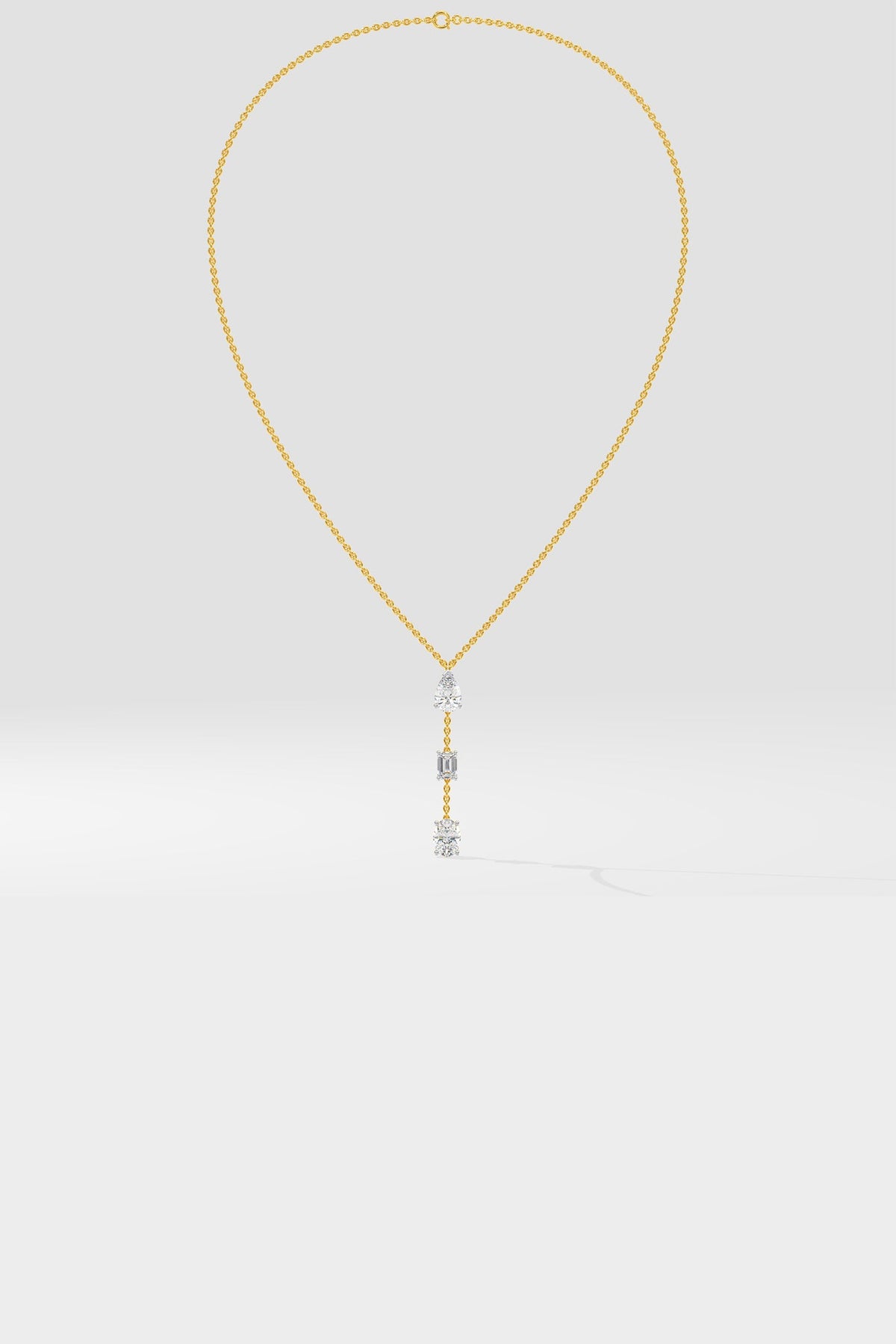 Trio Drop Necklace