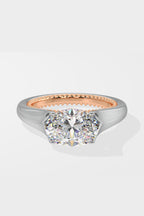 1.5 ct East-West Oval Solitaire Ring