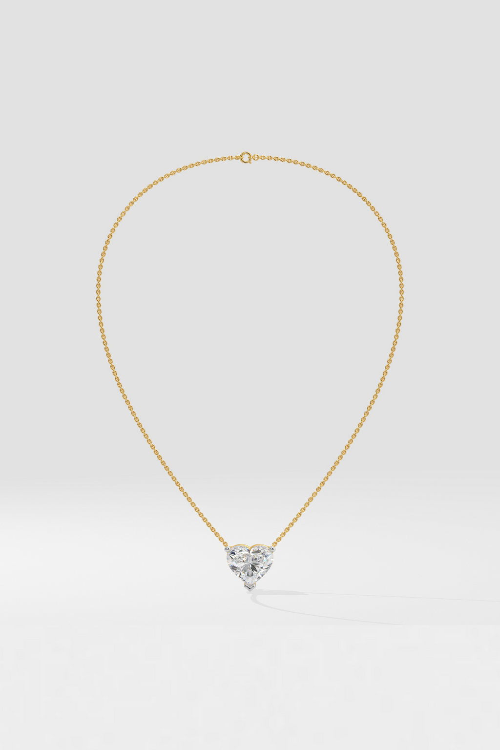 1 ct Heart Necklace