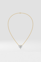 1 ct Heart Necklace