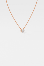 1 ct Solitaire Necklace