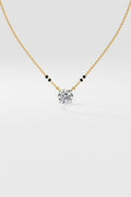 1 ct Solitaire Mangalsutra