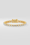 0.25 pointer Crown Tennis Bracelet