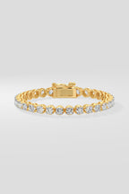 0.25 pointer Crown Tennis Bracelet