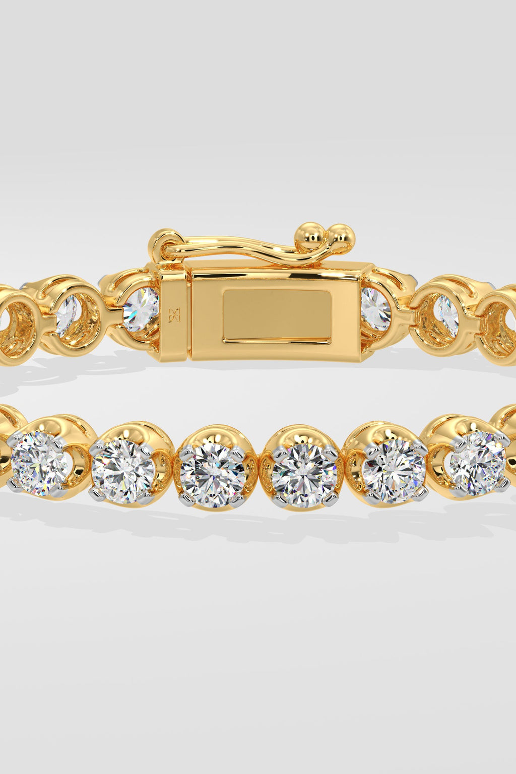 0.25 pointer Crown Tennis Bracelet