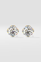 2.5 ct Solitaire Studs
