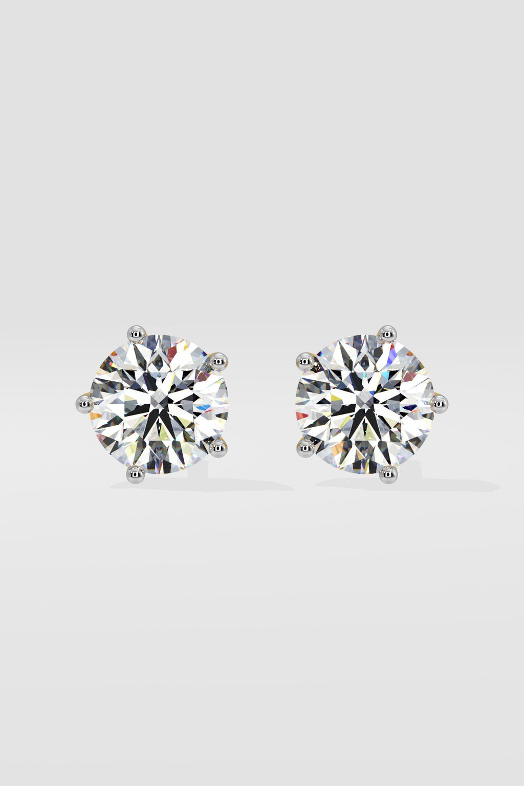 6 ct Solitaire Studs