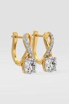 2 ct Infinity Danglers