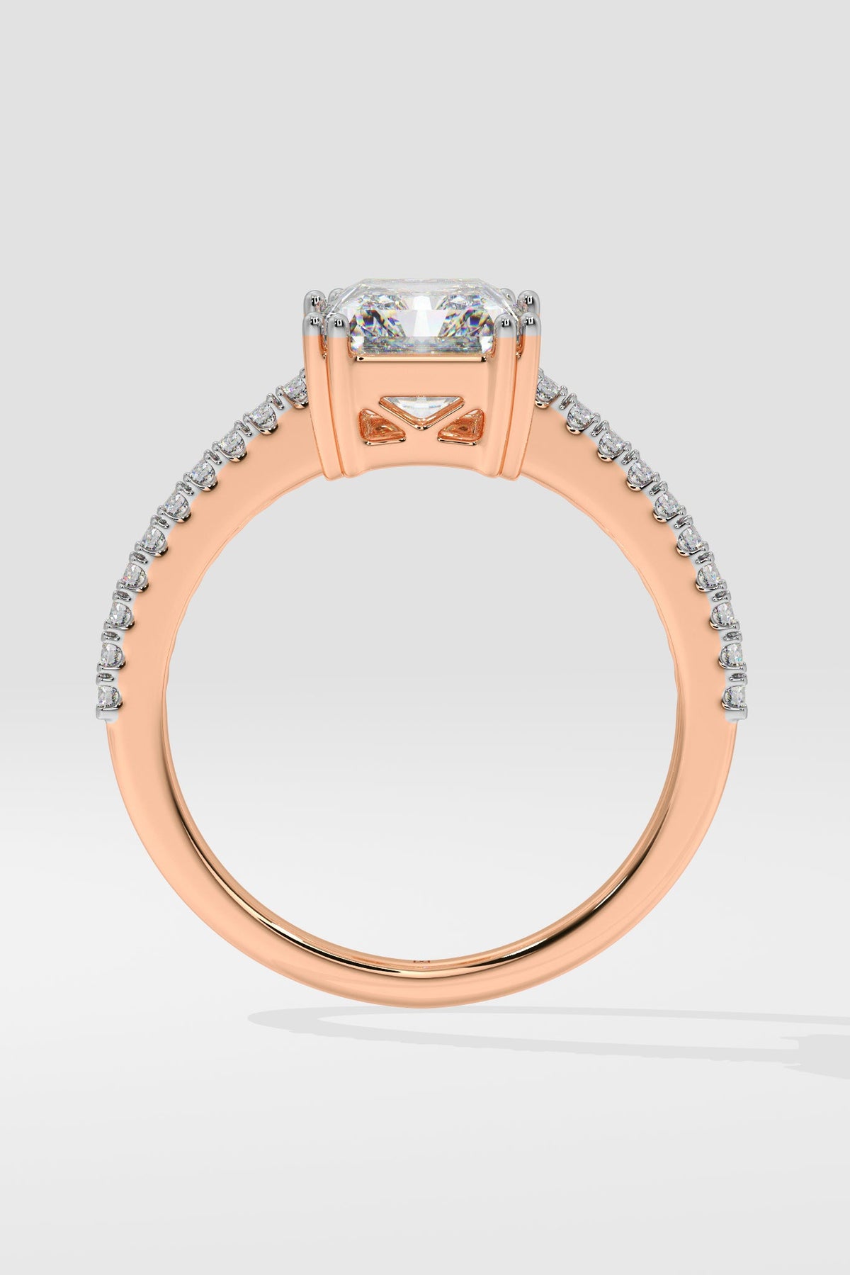 2 ct Radiant Solitaire Ring