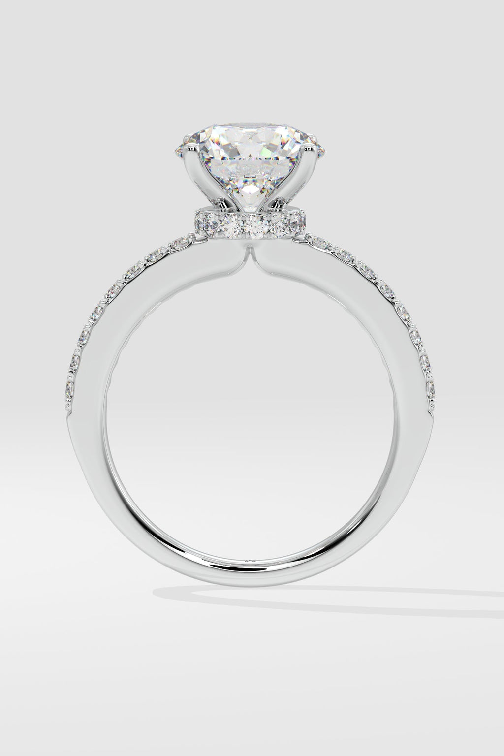 2 ct Secret Halo Ring