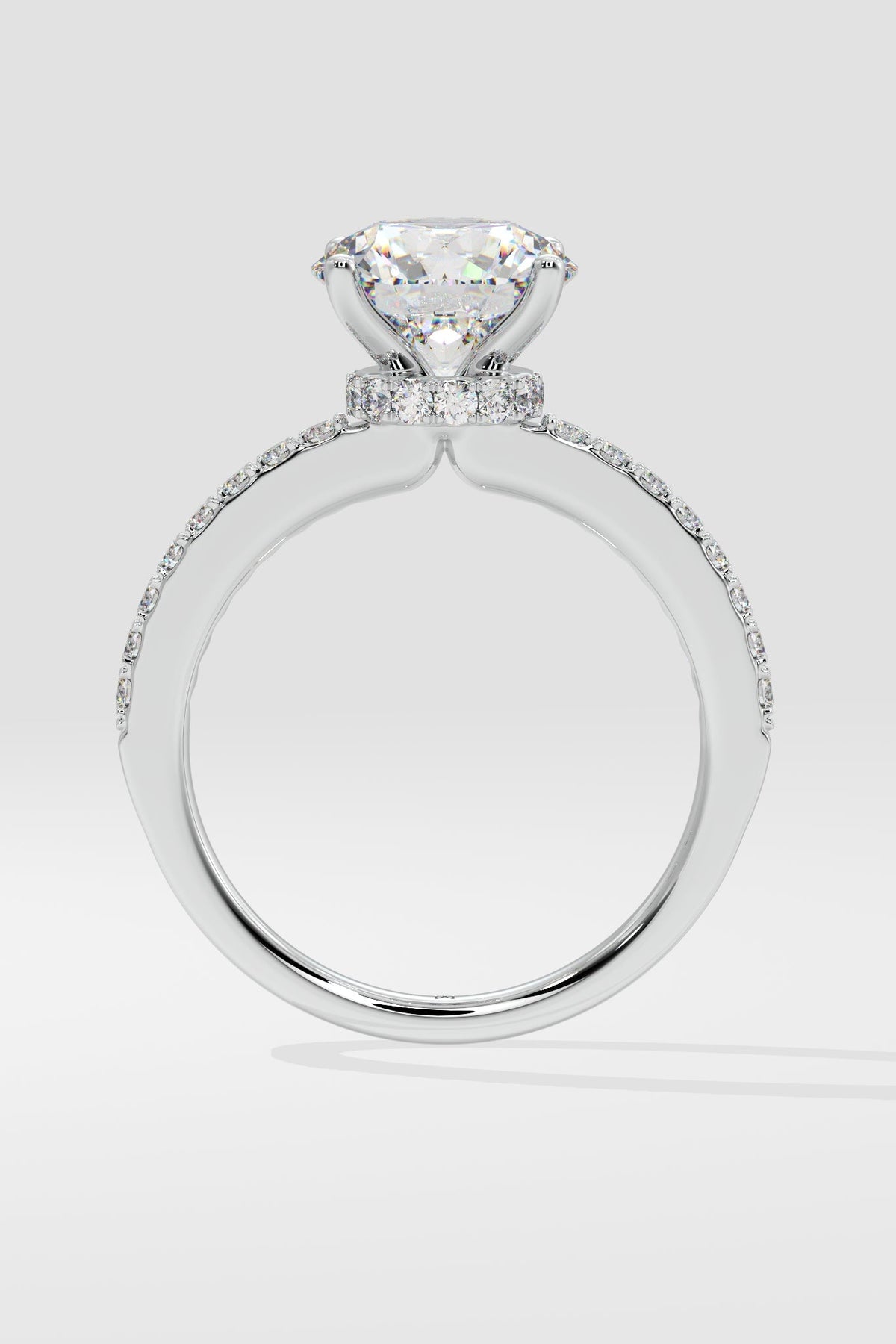 2 ct Secret Halo Ring