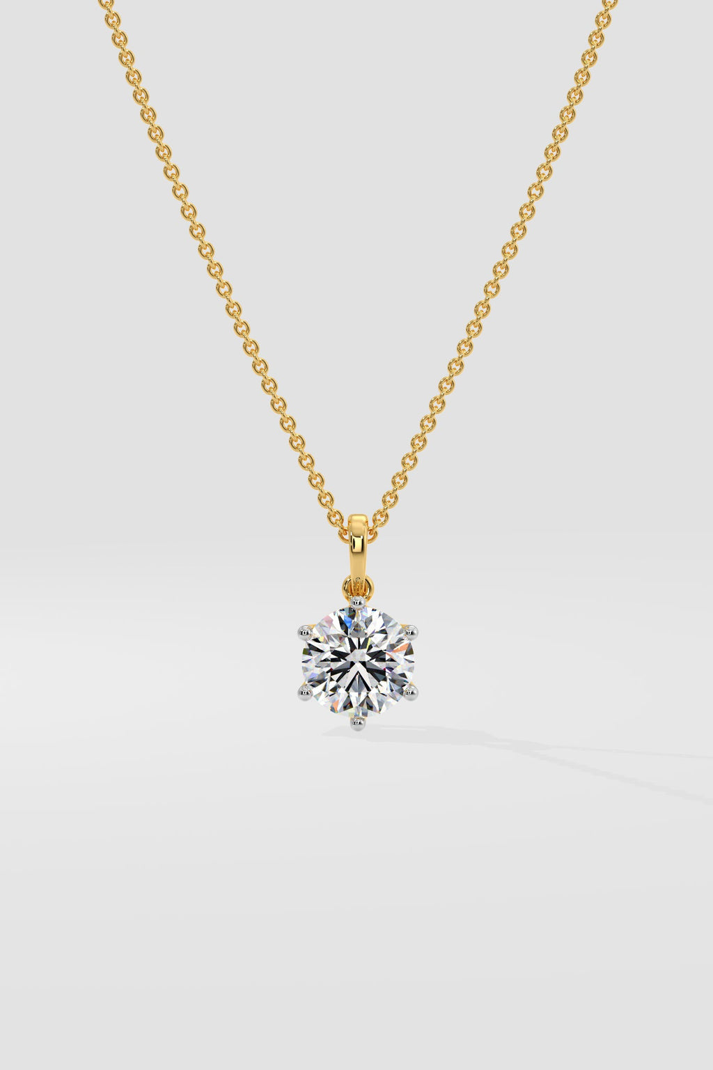 1.5 ct Solitaire pendant