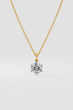 1.5 ct Solitaire pendant