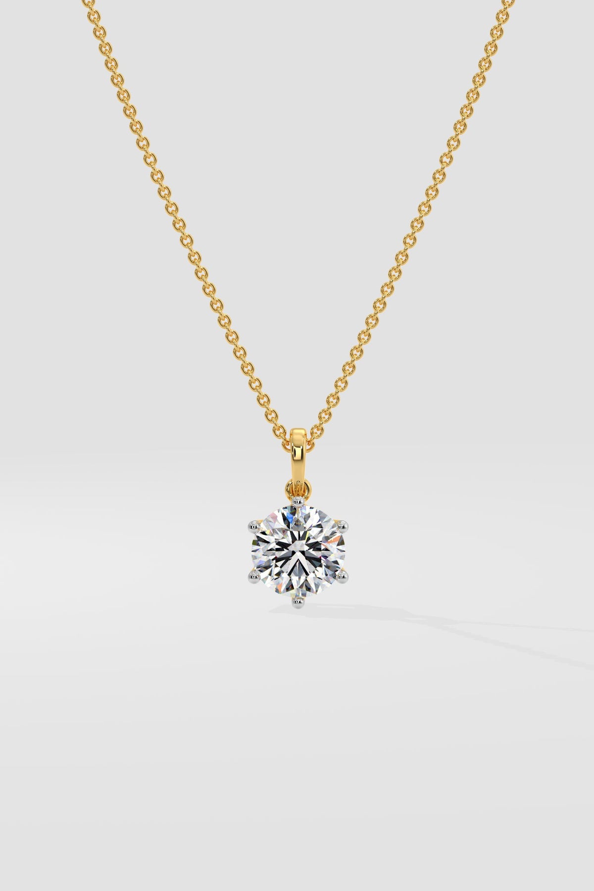 1.5 ct Solitaire pendant