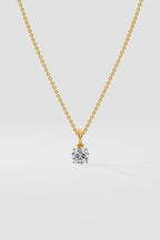 0.50 ct Solitaire Pendant