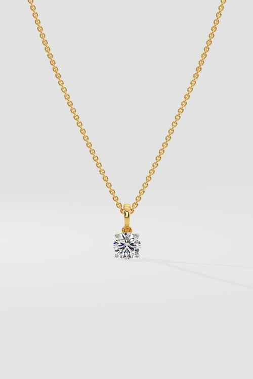 0.50 ct Solitaire Pendant