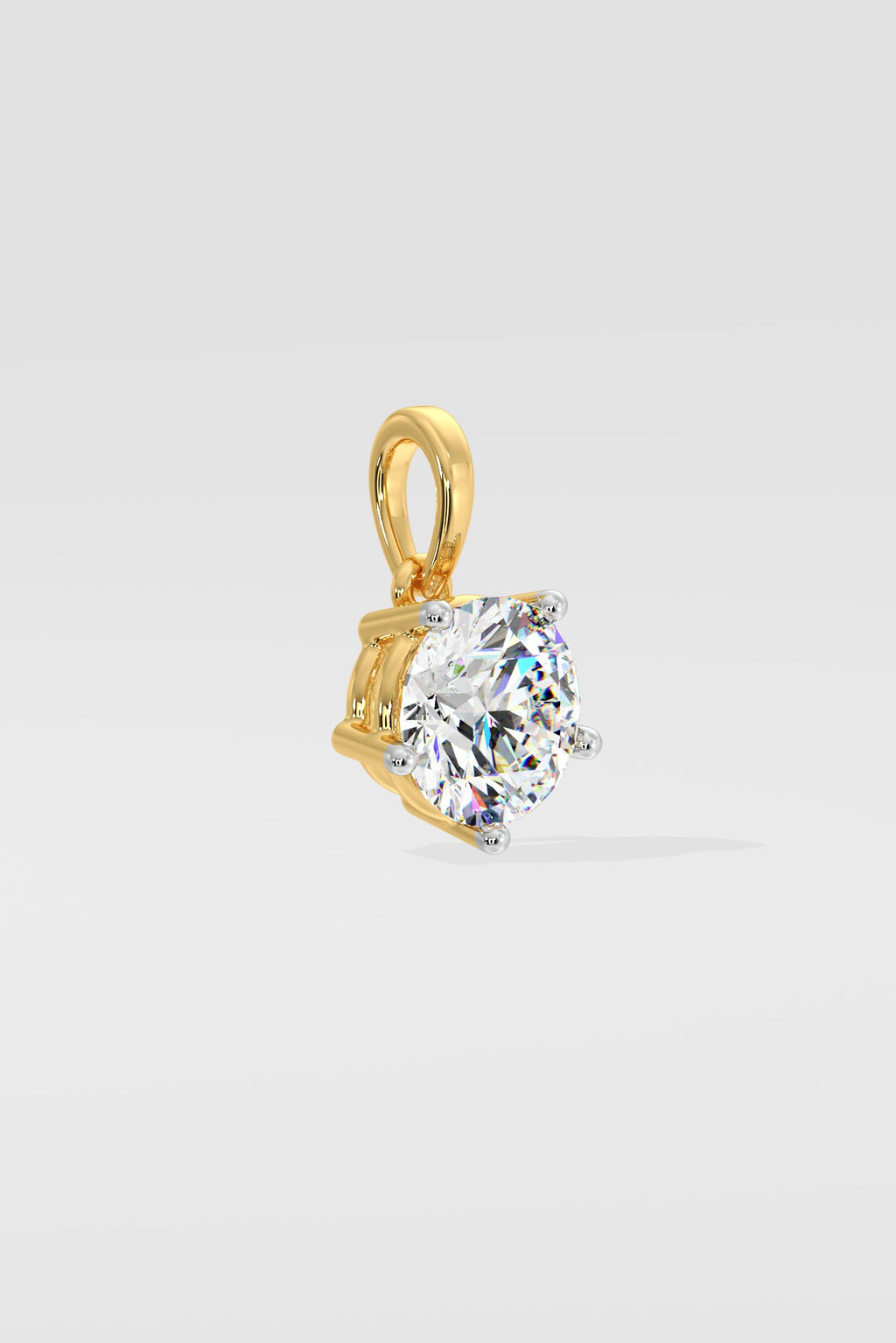 1 ct Solitaire Pendant