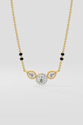 Petal Solitaire Mangalsutra