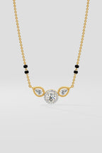 Petal Solitaire Mangalsutra