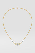 Petal Solitaire Mangalsutra