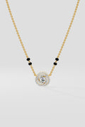 Swirl Solitaire Mangalsutra