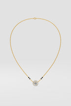 Swirl Solitaire Mangalsutra