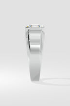 Asscher Solitaire Ring