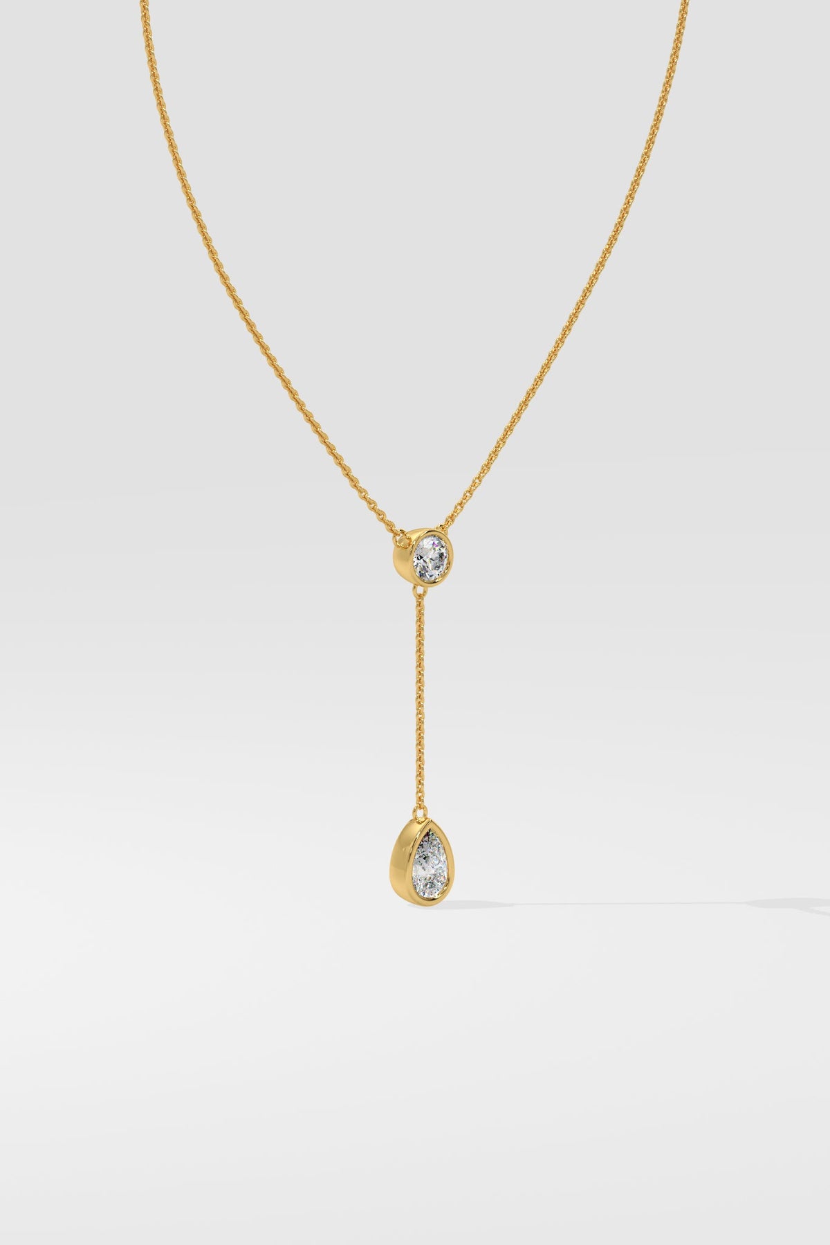 1 ct Lariat Drop Necklace