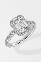 2 ct Emra Solitaire Halo Ring