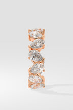 Pear Eternity Ring