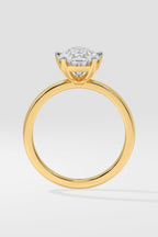 2 ct Pear Solitaire Ring