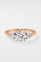 3 Stone Anniversary Solitaire Ring