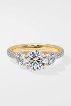 Trinity Solitaire Ring