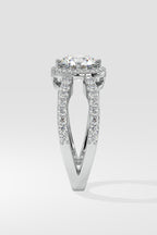 1 ct Crossover Solitaire Ring