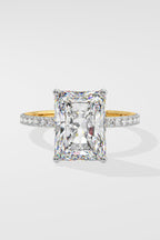 4 ct Radiant Solitaire Ring
