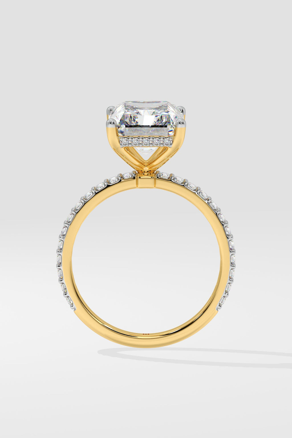4 ct Radiant Solitaire Ring