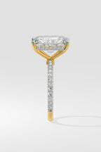 4 ct Radiant Solitaire Ring
