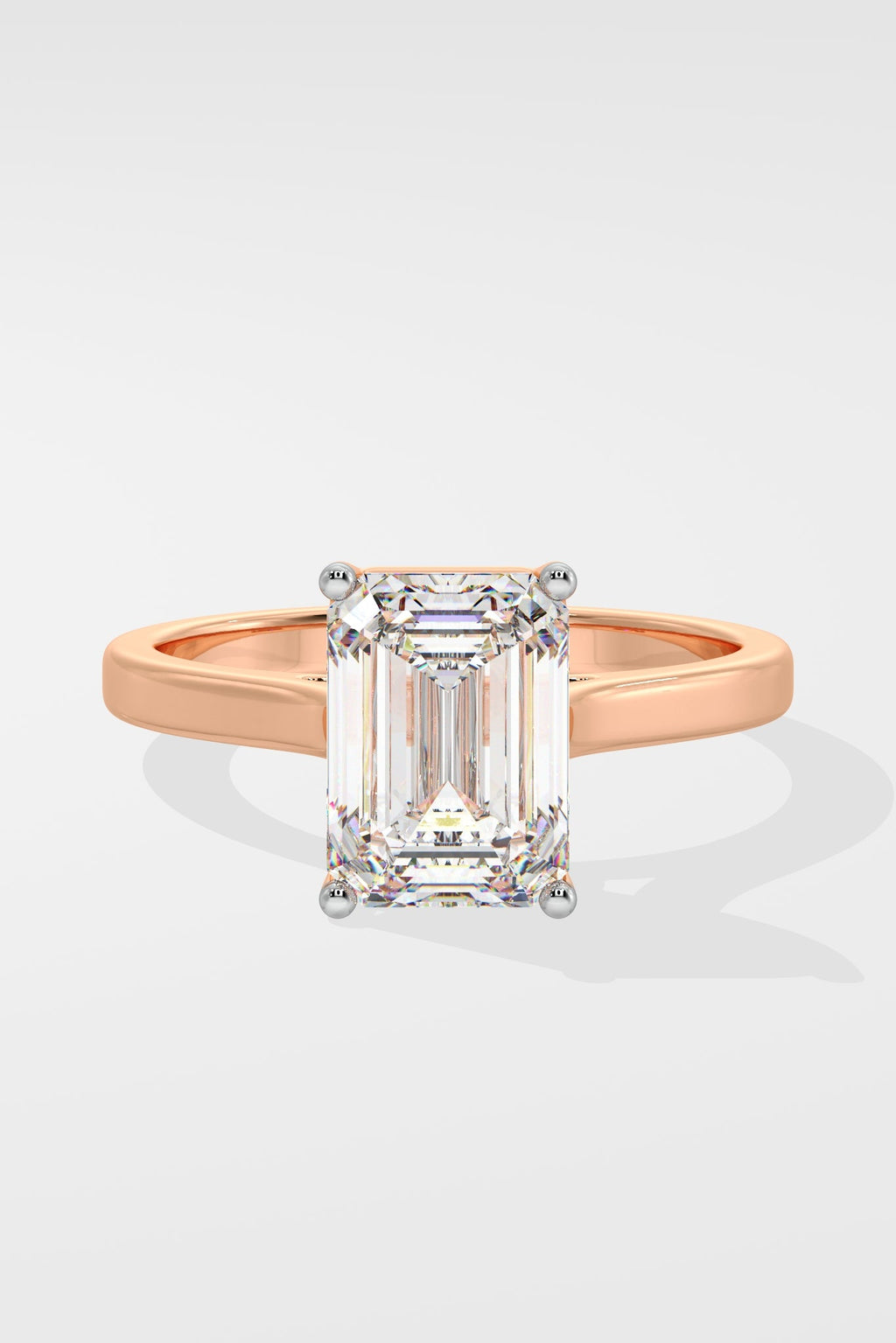 2.5 ct Emerald Solitaire Ring