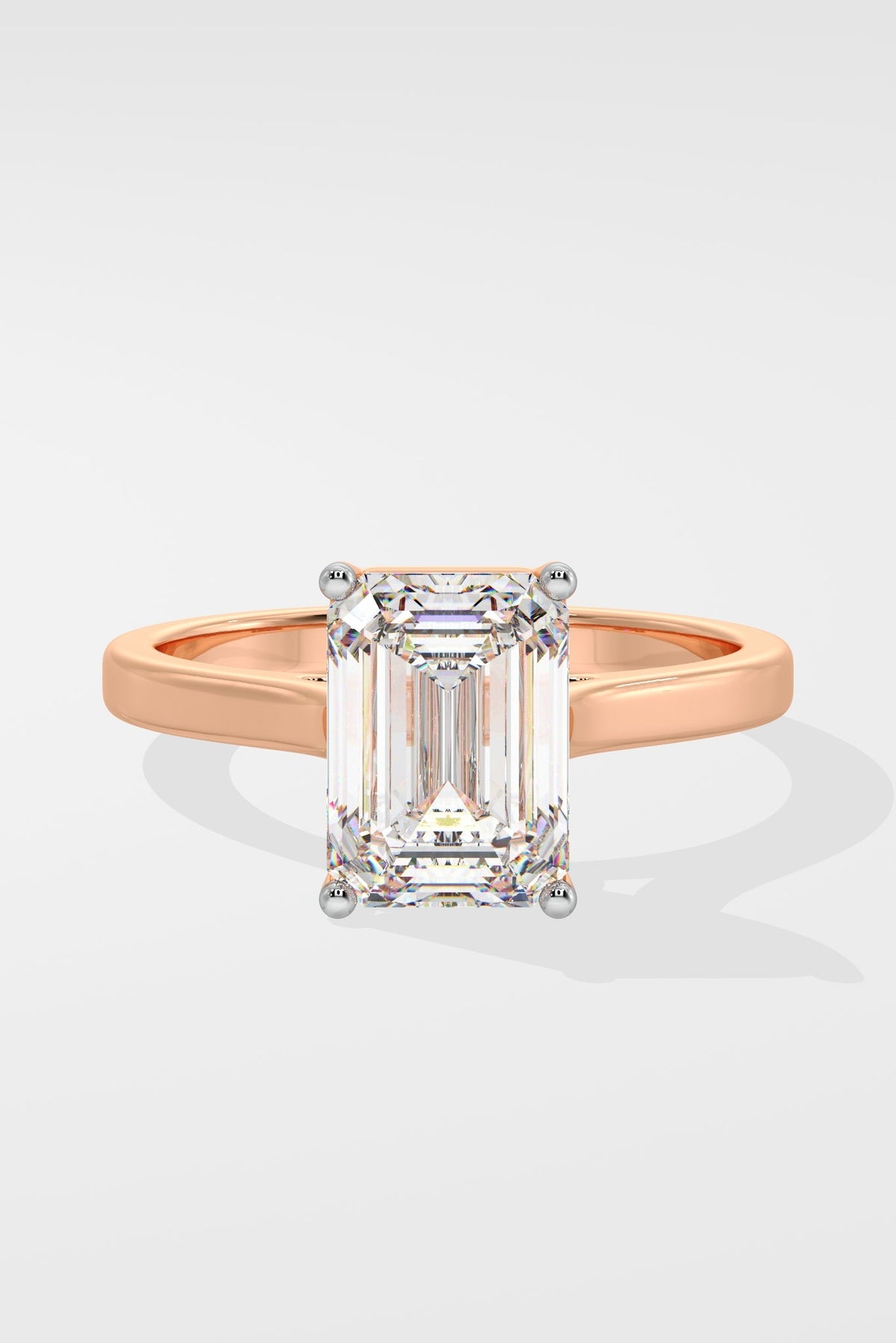 2.5 ct Emerald Solitaire Ring