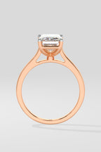 2.5 ct Emerald Solitaire Ring