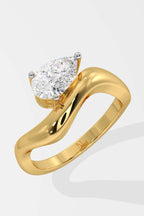 East-West Wave Ring