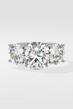 3 ct Trilogy Solitaire Ring