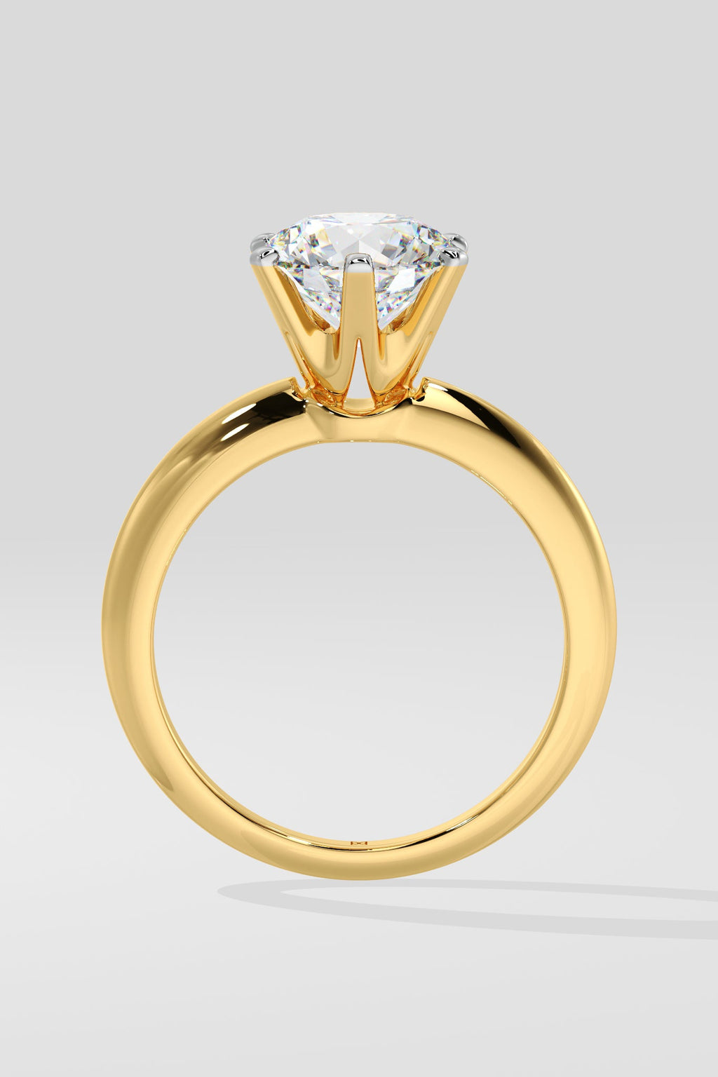 2 ct Six Prong Solitaire Ring